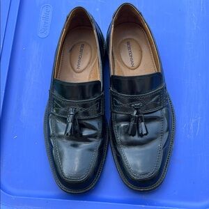 Bostonian Black Leather Slip-On Loafers Men’s 8-1/2D